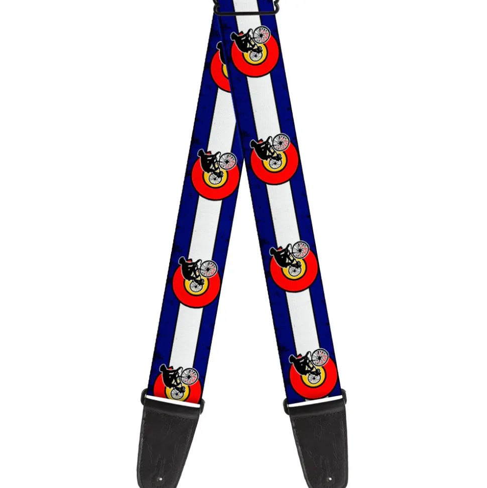 Guitar Strap - Colorado Biker Distressed