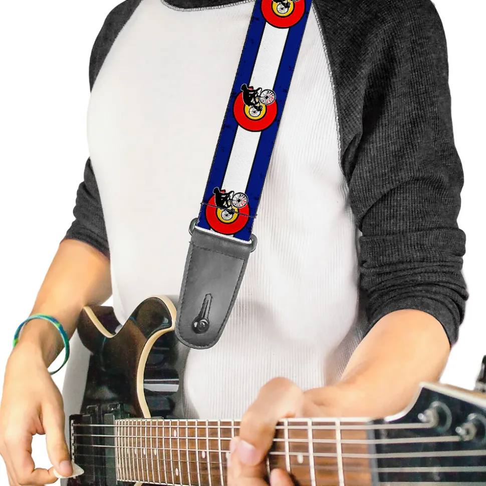 Guitar Strap - Colorado Biker Distressed