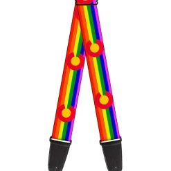 Guitar Strap - Colorado Flags2 Pride