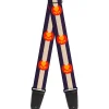Guitar Strap - Colorado Flag Paw Print