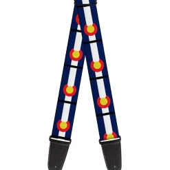 Guitar Strap - Colorado Flag