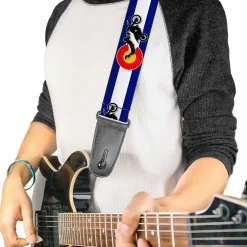 Guitar Strap - Colorado Freestyle Motocross Superman