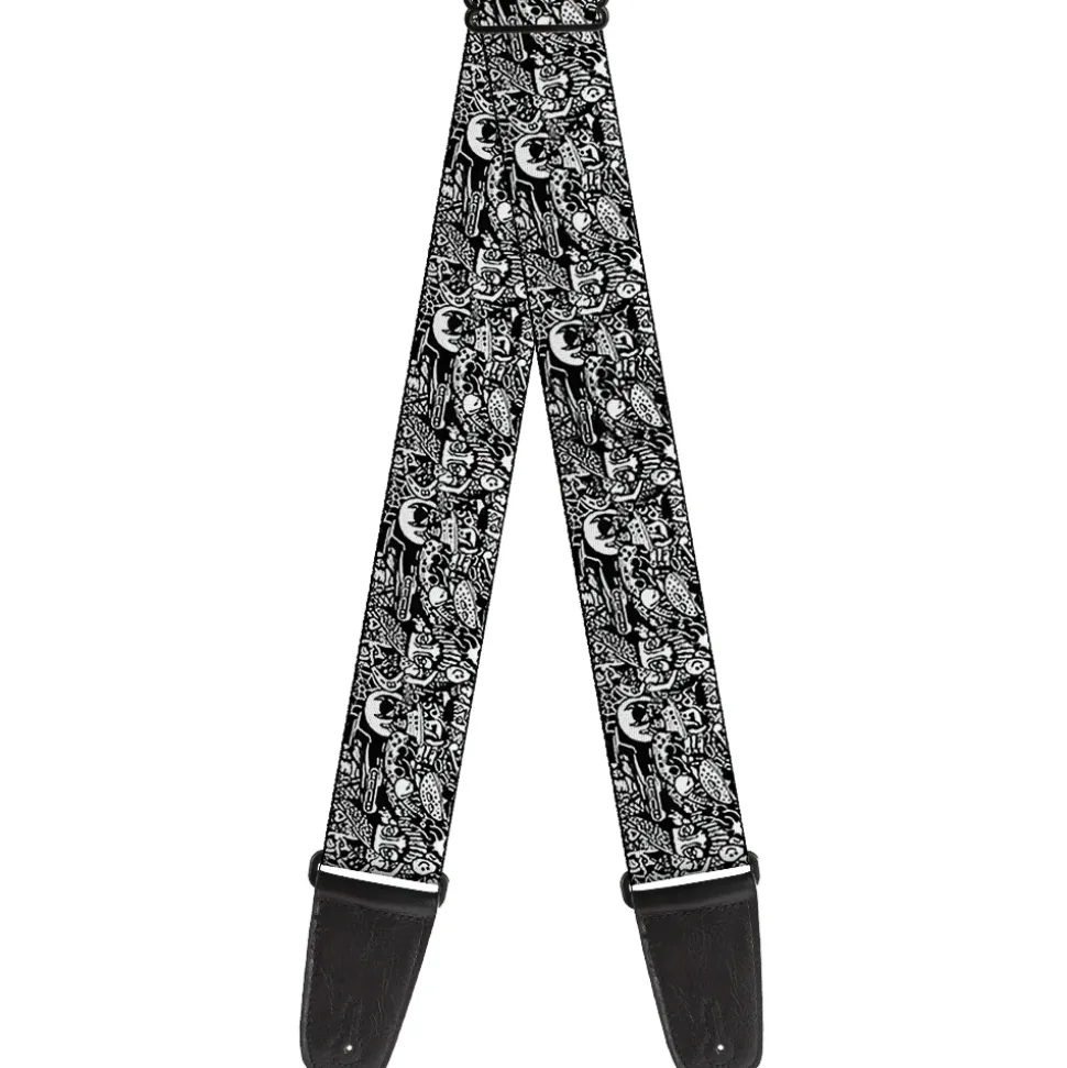 Guitar Strap - Comic Nightmare