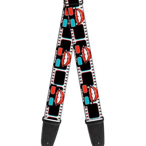 Guitar Strap - 3-D Filmstrip