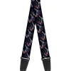 Guitar Strap - 3-D Glasses Black