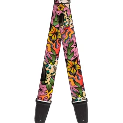 Guitar Strap - Death or Glory Pink
