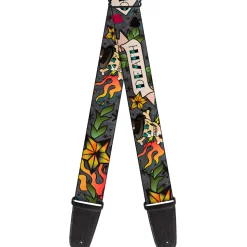 Guitar Strap - Death or Glory Gray