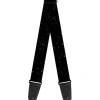 Guitar Strap - Deep Space2 Black White