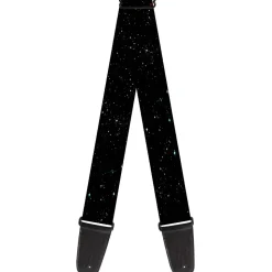 Guitar Strap - Deep Space2 Black White