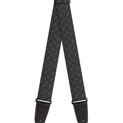 Guitar Strap - Diamond Plate Grays