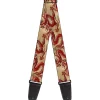 Guitar Strap - Dragons Tan