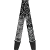 Guitar Strap - Dream Catcher Galaxy Black/White