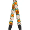 Guitar Strap - Drumstick Target