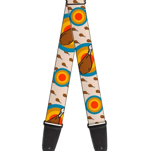 Guitar Strap - Drumstick Target
