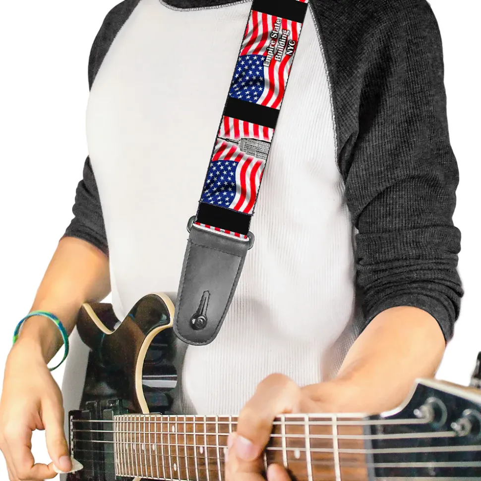 Guitar Strap - Empire State Building NYC