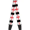 Guitar Strap - England Flags