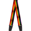 Guitar Strap - Flag Pride Distressed Rainbow