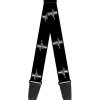 Guitar Strap - Ford Mustang w Bars Logo REPEAT