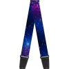 Guitar Strap - Galaxy Blues Purples
