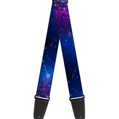 Guitar Strap - Galaxy Blues Purples