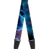 Guitar Strap - Galaxy Swirl Shining Stars