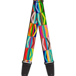 Guitar Strap - Geometric10 Multi Color