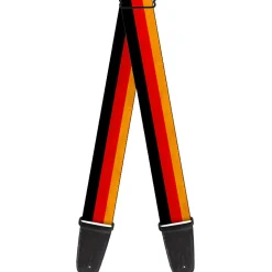 Guitar Strap - Germany Flag Weathered