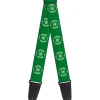 Guitar Strap - Green Lantern Logo Weathered Greens