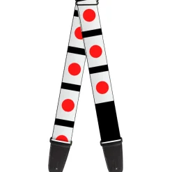 Guitar Strap - Japan Flags