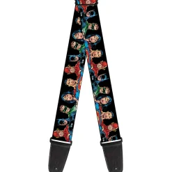 Guitar Strap - Justice League Elite Forces Superheroes
