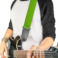 Guitar Strap - Lime Green