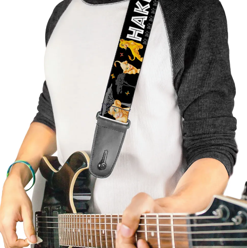 Guitar Strap - Lion King Simba & Nala HAKUNA MATATA