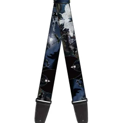 Guitar Strap - Maleficent Maleficent Dragon Diaval Forest Poses