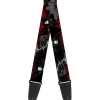 Guitar Strap - Maleficent & Diaval Poses