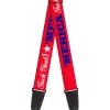 Guitar Strap - MERICA FUCK YEAH! Star Red Blue White