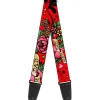 Guitar Strap - Mom & Dad Red