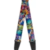 Guitar Strap - Monsters University Monsters Stacked