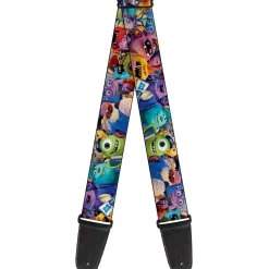 Guitar Strap - Monsters University Monsters Stacked