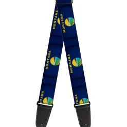 Guitar Strap - Montana Flags