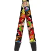 Guitar Strap - Muppets Faces Black