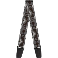 Guitar Strap - Navajo2 Grays