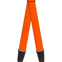 Guitar Strap - Neon Orange
