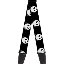 Guitar Strap - Panda Bear Repeat