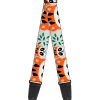Guitar Strap - Panda w Tiger Hat