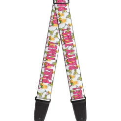 Guitar Strap - PARTY TIME! w/Drinks