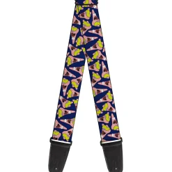 Guitar Strap - Patrick Starfish Pose Scattered Purple
