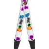 Guitar Strap - Punk You White Full Color