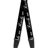 Guitar Strap - RACKS ON RACKS Black White