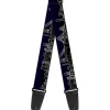 Guitar Strap - San Francisco Vivid Skyline Midnight Blue