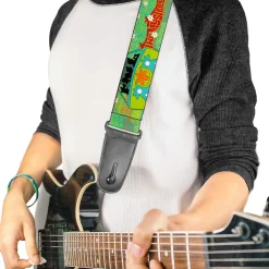 Guitar Strap - Scooby Doo Group in THE MYSTERY MACHINE